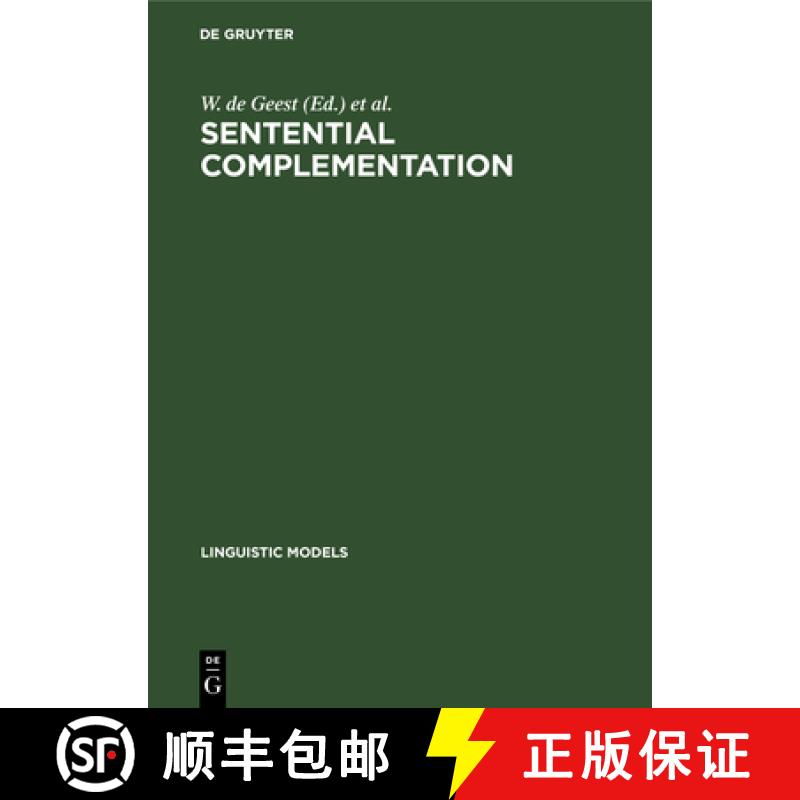 预订 Sentential Complementation : Proceedings of the International Conference held at UFSAL, Brussels... [9783110131130]