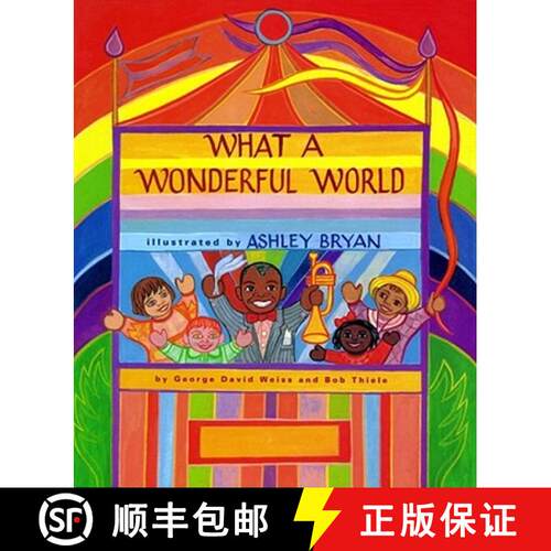 【3-4周达】精装 What a Wonderful World [9780689800870]