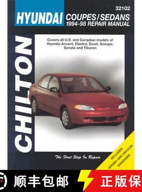 【3-4周达】Hyundai Accent, Lantra, Sonata and S-Coupe (1994-98) [9780801989537]