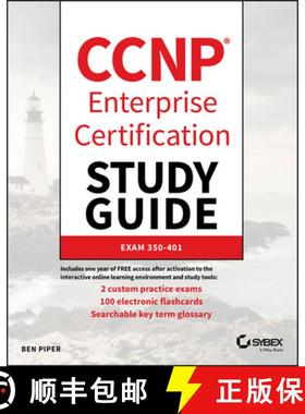 【3-4周达】Ccnp Enterprise Certification Study Guide - Exam 350-401 [Wiley备考类] [9781119658757]