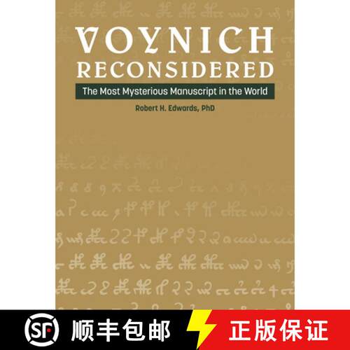 【3-4周达】精装 Voynich Reconsidered: The Most Mysterious Manuscript in the World [9780764367496]