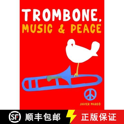 【3-4周达】Trombone, Music & Peace: 10 Easy Themes for Trombone Beginner Book [9789974938595]