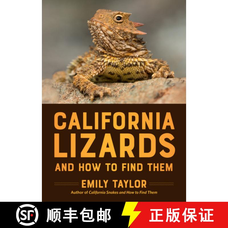 【3-4周达】California Lizards and How to Find Them [9781597146715]