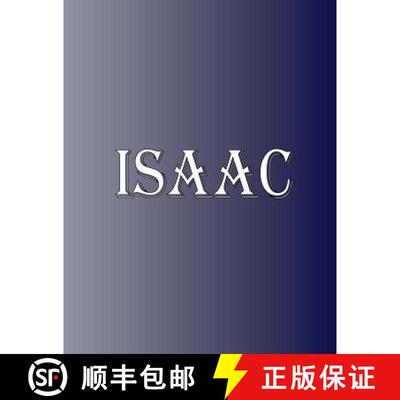 预订 Isaac: 100 Pages 8.5 X 11 Personalized Name on Notebook College Ruled Line Paper [9780359644223]