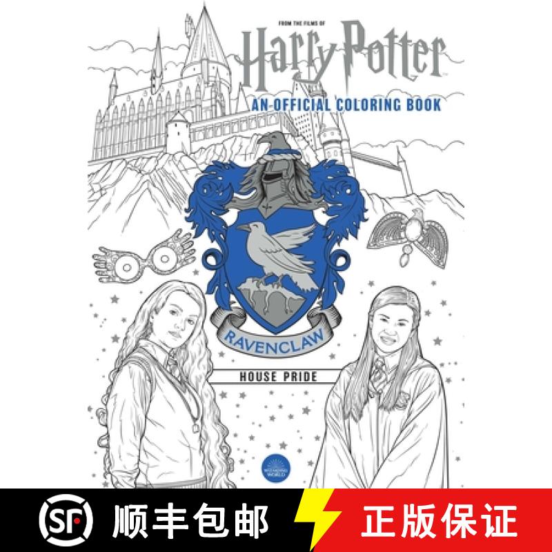 【3-4周达】Harry Potter: Ravenclaw House Pride: The Official Coloring Book: (Gifts Books for Harry Po... [9781647224615]
