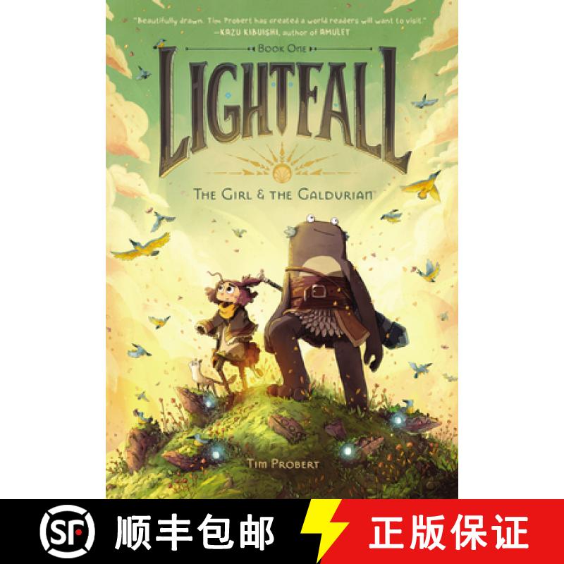 【4周达】Lightfall: The Girl & the Galdurian: A Graphic Novel [9780062990471]
