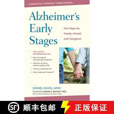 【3-4周达】Alzheimer's Early Stages: First Steps for Family, Friends, and Caregivers, 3rd Edition [9781630266653]