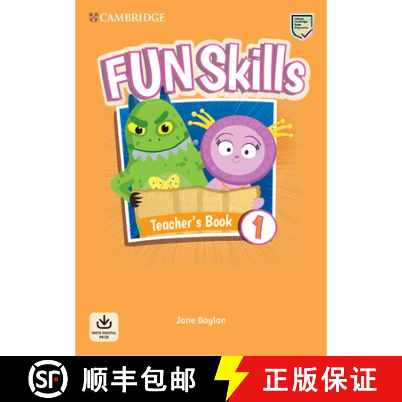 【3-4周达】Fun Skills Level 1 Teacher's Book with Audio Download [9781108563444]