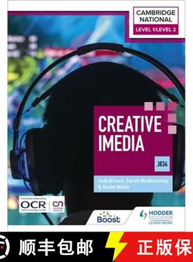 【3-4周达】Level 1/Level 2 Cambridge National in Creative iMedia (J834) [9781398350564]