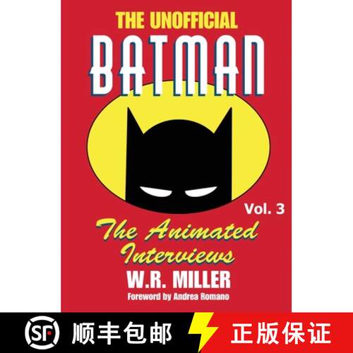 【3-4周达】精装 Batman: The Animated Interviews, Vol. 3 (hardback) [9798887710952]