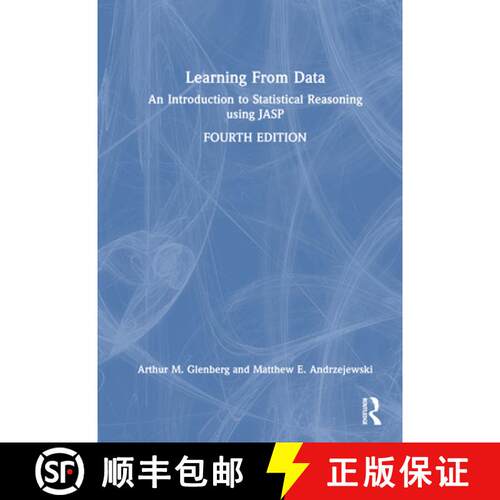【3-4周达】精装 Learning from Data: An Introduction to Statistical Reasoning Using Jasp [9780367457983]