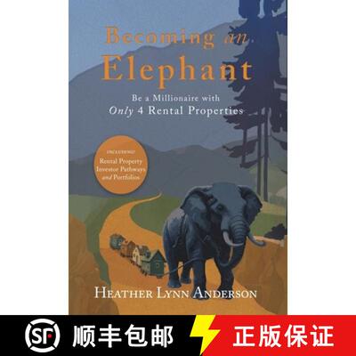 【3-4周达】精装 Becoming an Elephant: Be a Millionaire with Only 4 Rental Properties [9781967262427]