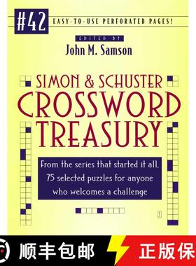 【3-4周达】Simon and Schuster Crossword Treasury # 42 [9780743270564]