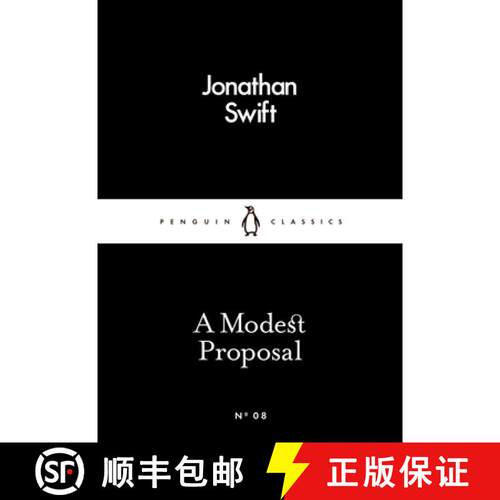 【3-4周达】A Little Black Classics Modest Proposal [9780141398181]