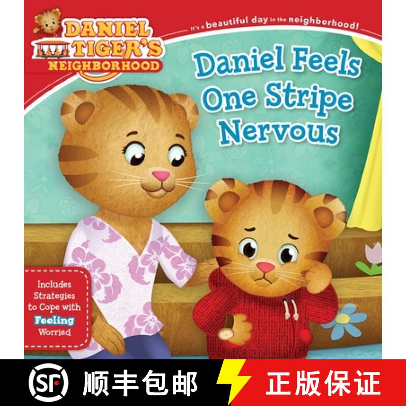 【3-4周达】Daniel Feels One Stripe Nervous: Includes Strategies to Cope with Feeling Worried [9781534487994]