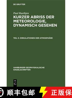 【3-4周达】Zirkulationen Der Atmosphäre: Kurzer Abriß Der Meteorologie, Teil 3 [9783112305546]