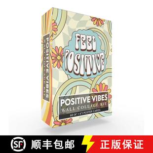 【3-4周达】Positive Vibes Collage Kit: 60 (4 × 6) Affirmation Cards to Make Your Space Feel Positive... [9781507220917]