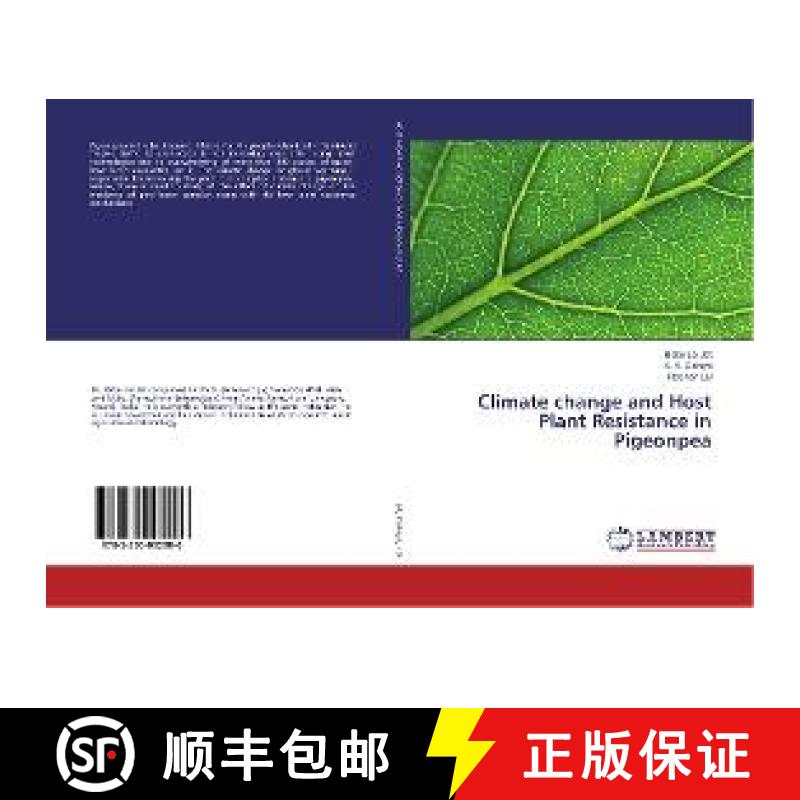 预订 Climate change and Host Plant Resistance in Pigeonpea [9783330002906]