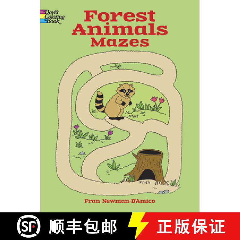 预订 Forest Animals Mazes [9780486415406]