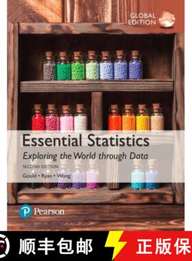 【3-4周达】Essential Statistics plus MyStatLab with Pearson eText, Global Edition [9781292161327]
