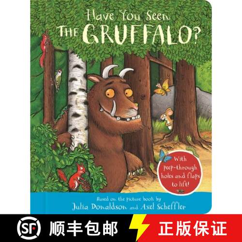 【3-4周达】Have You Seen the Gruffalo?: A Peep-Inside Book: With peep-through holes and flaps to lift! [9781035004607]