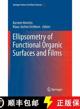【3-4周达】Ellipsometry of Functional Organic Surfaces and Films [9783662510209]