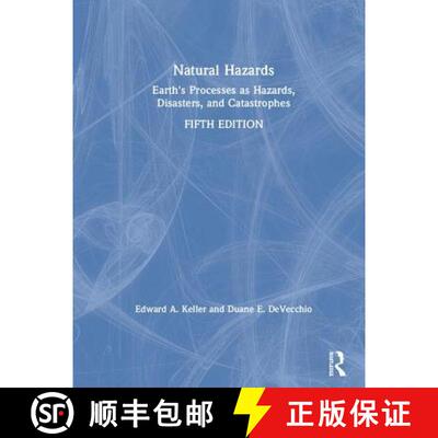 【3-4周达】精装 Natural Hazards: Earth's Processes as Hazards, Disasters, and Catastrophes [9781138058415]