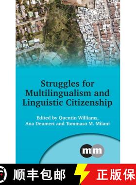 【3-4周达】精装 Struggles for Multilingualism and Linguistic Citizenship [9781800415317]