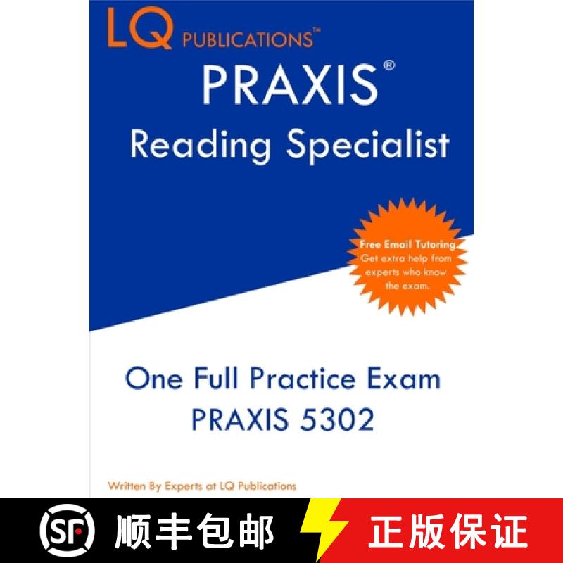 【3-4周达】PRAXIS Reading Specialist: One Full Practice Exam - Free Online Tutoring - Updated Exam Qu... [9781649263872]