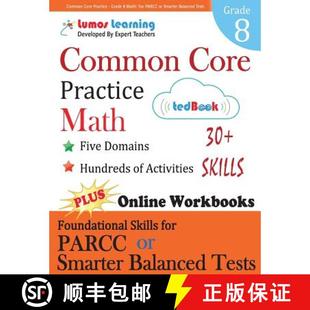 【3-4周达】Common Core Practice - Grade 8 Math: Workbooks to Prepare for the Parcc or Smarter Balance... [9781940484488]
