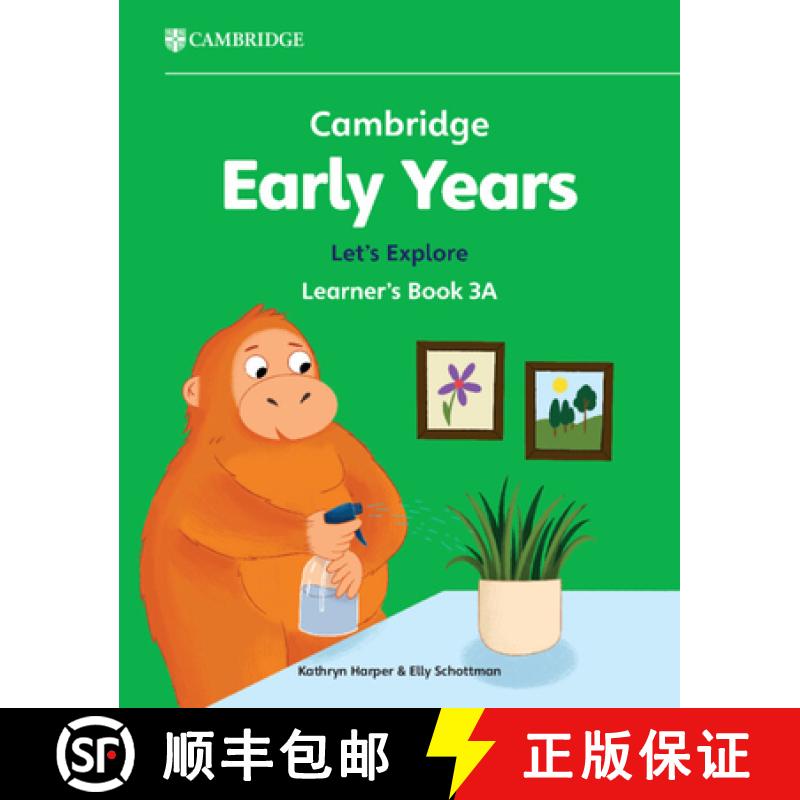 【2-3周达】Cambridge Early Years Let's Explore Learner's Book 3a: Early Years International [9781009388313]
