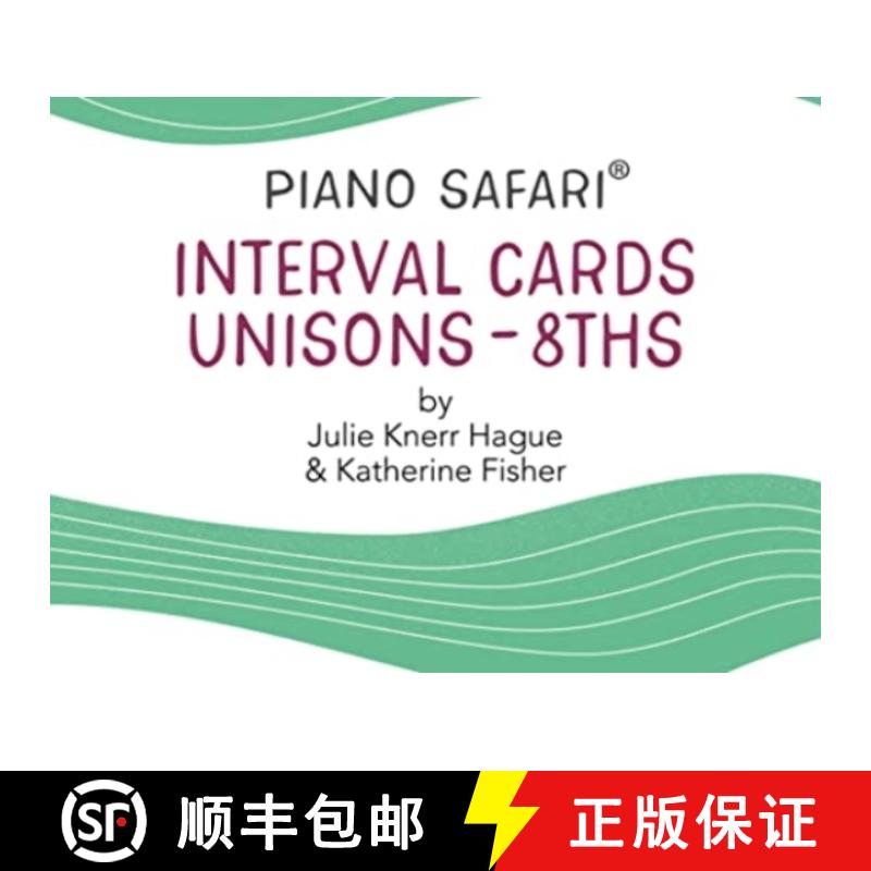 【3-4周达】PIANO SAFARI INTERVAL CARDS 2 [9781915466006]