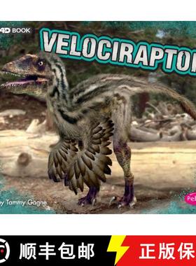 预订 Velociraptor: A 4D Book [9781515795537]