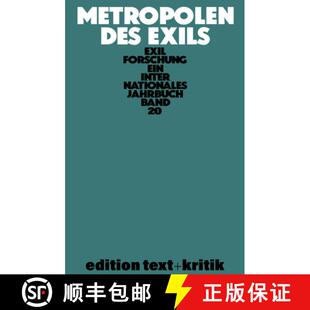 【3-4周达】Metropolen Des Exils [9783112422878]