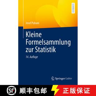【3-4周达】Kleine Formelsammlung zur Statistik (14. Auflage 2025) [9783658483616]
