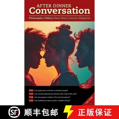【3-4周达】After Dinner Conversation Magazine [9798227001214]