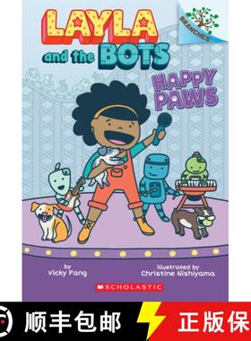 Happy Paws: A Branches Book (Layla and the Bots #1): Volume 1 [9781338582895]