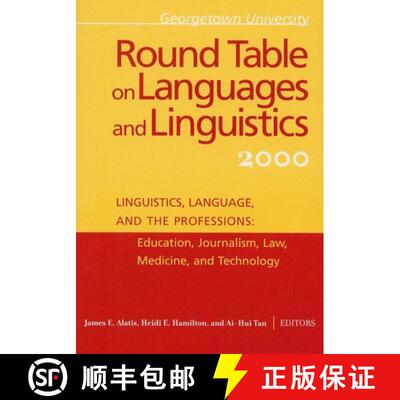 【3-4周达】Georgetown University Round Table on Languages and Linguistics (GURT) 2000: Linguistics, L... [9780878403738]