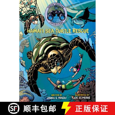 【3-4周达】精装 Hawai'i Sea Turtle Rescue [9781534420977]