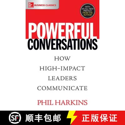【3-4周达】Powerful Conversations: How High Impact Leaders Communicate [9781260019629]