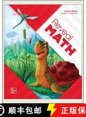 【3-4周达】Reveal Math, Grade 1, Teacher Edition, Volume 2 [9780076839124]