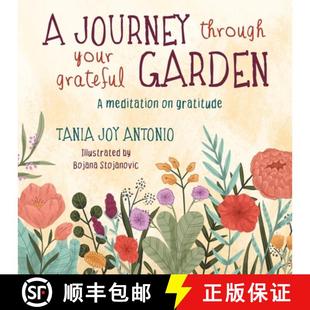 Journey Grateful 9780995943261 meditation Through 4周达 Soft Garden Your Gratitude Cover