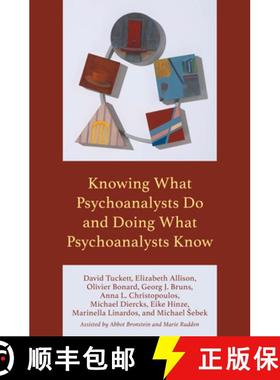 预订 Knowing What Psychoanalysts Do and Doing What Psychoanalysts Know [9781538188095]
