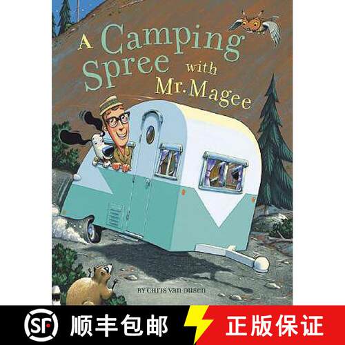 【3-4周达】精装 A Camping Spree with Mr. Magee: (Read Aloud Books, Series Books for Kids, Books for E... [9780811836036]