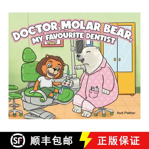 【3-4周达】精装 Doctor Molar Bear, My Favourite Dentist [9780228887461]