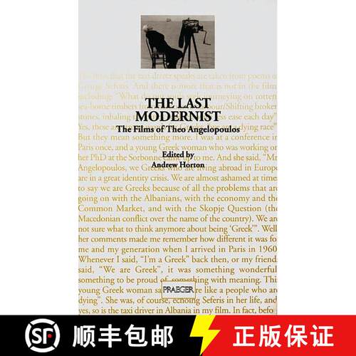 【3-4周达】The Last Modernist: The Films of Theo Angelopoulos [9780275961190]