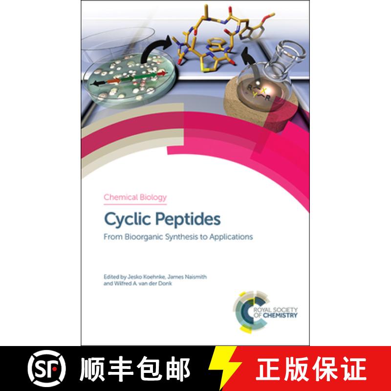 【3-4周达】Cyclic Peptides : From Bioorganic Synthesis to Applications [9781782625285]