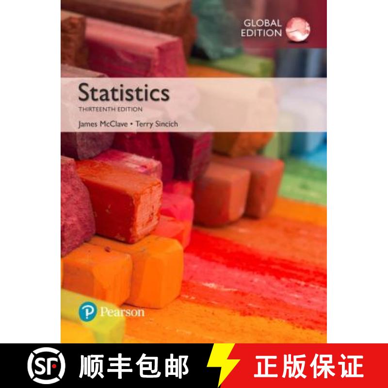 【3-4周达】Statistics + MyLab Statistics with Pearson eText, Global Edition [9781292161655]