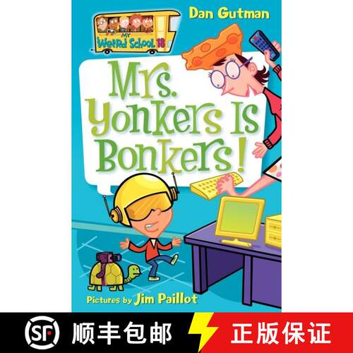 【3-4周达】My Weird School #18: Mrs. Yonkers Is Bonkers! [9780061234750]