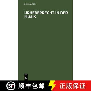 Urheberrecht 9783110084061 Musik der 预订